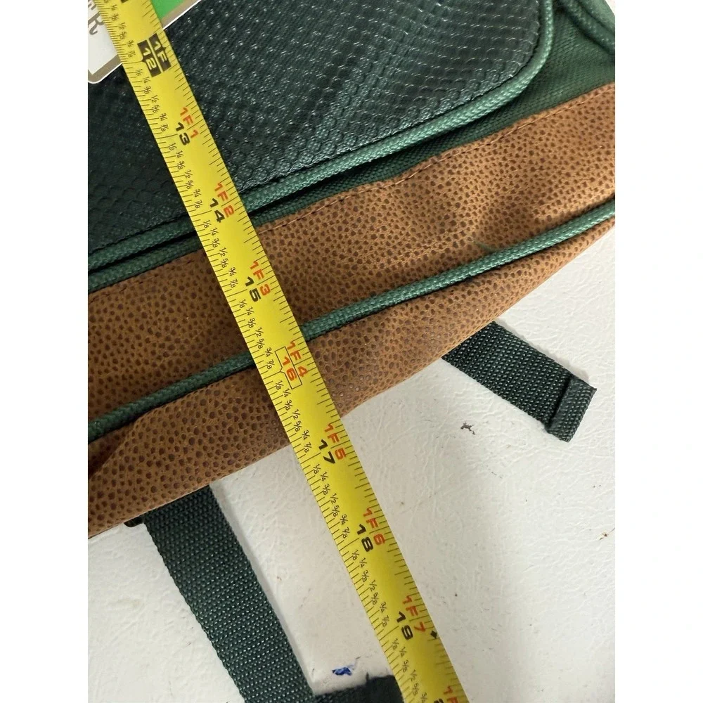 NEW Pioneer‎ Express Backpack . Dark Green and Brown NWT